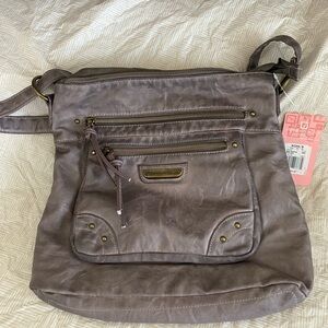 Stone Mountain grey shoulder bag